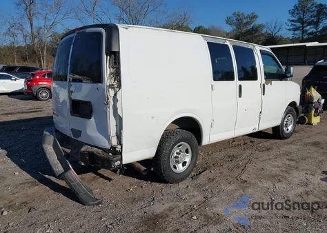 2010 Chevrolet Express 2500 Work Van из США, поврежденный, VIN 1GCZGFBA8A1175071